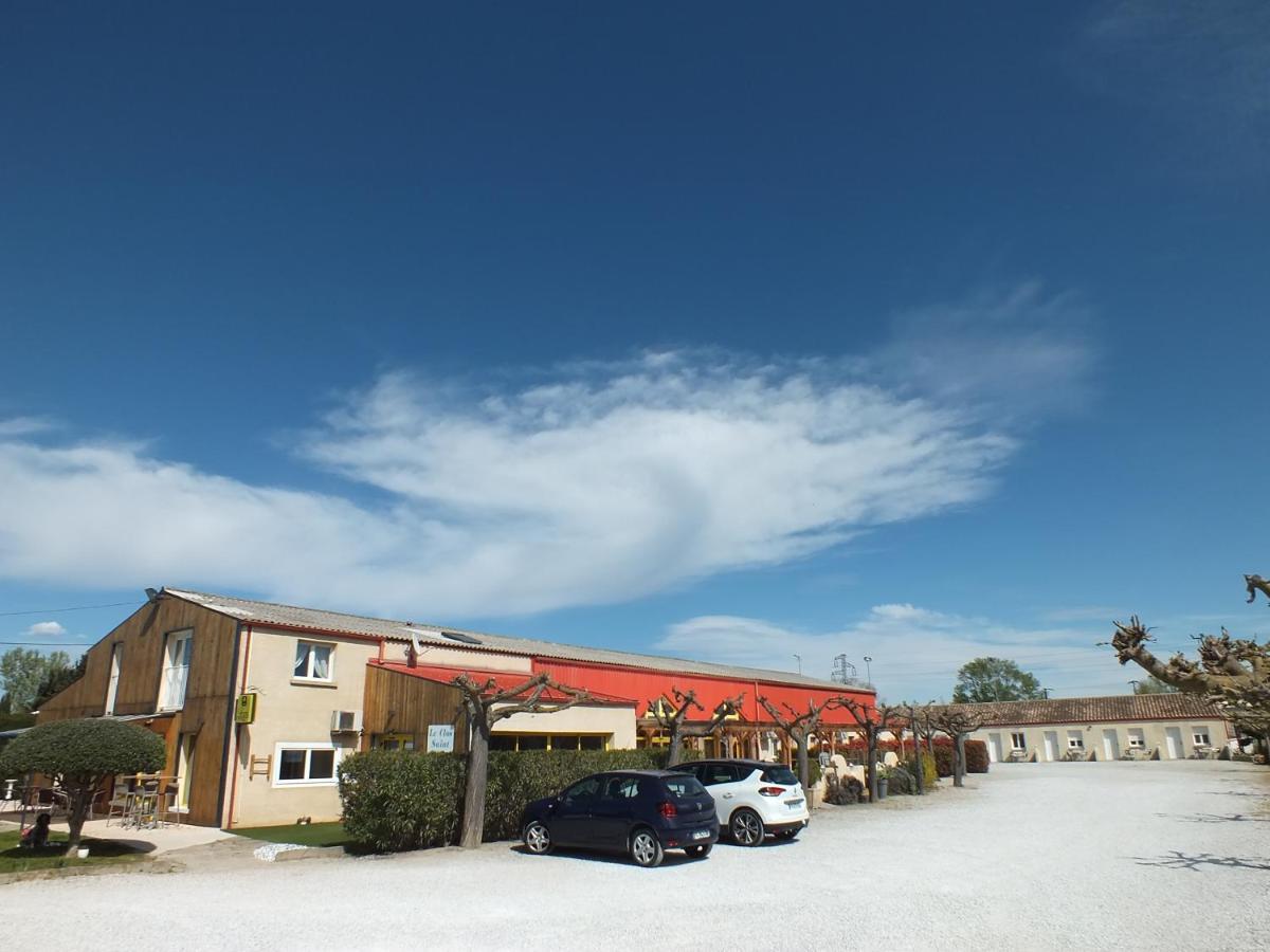 Logis Hotel Restaurant Le Clos Saint Loup Bram Exteriör bild