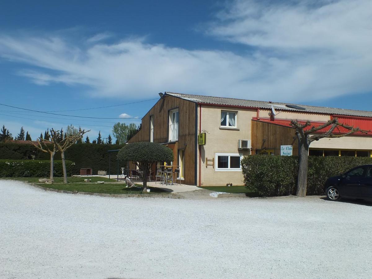 Logis Hotel Restaurant Le Clos Saint Loup Bram Exteriör bild