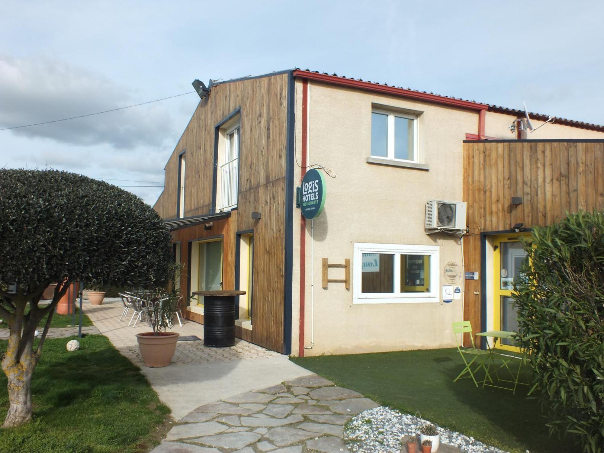 Logis Hotel Restaurant Le Clos Saint Loup Bram Exteriör bild